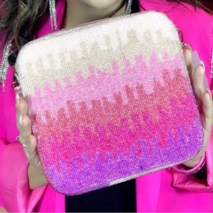 Treasure Jewels Pink Handbag Ombre
